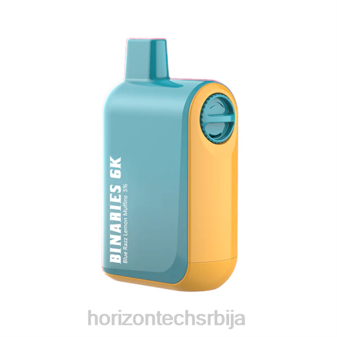HorizonTech Binaries Cabin за једнократну употребу 15 мл плави разз мафини са лимуном 406V33 | Horizontech Vape Srbija