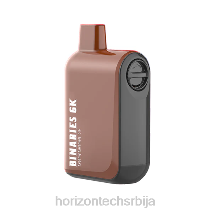HorizonTech Binaries Cabin за једнократну употребу 15 мл кремасте карамеле 406V37 | Horizon Tech Vape