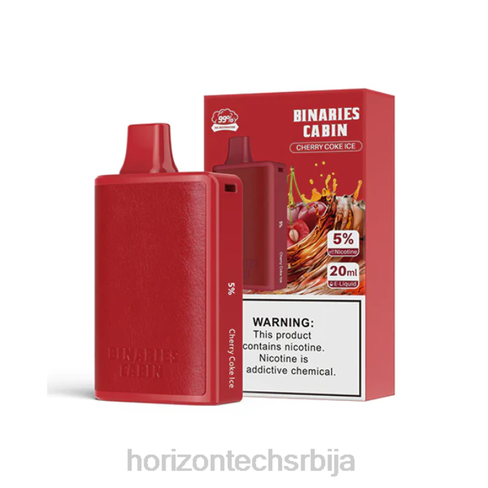 HorizonTech Binaries Cabin за једнократну употребу 20 мл цхерри цола лед 406V54 | Horizon Tech Vape Tank